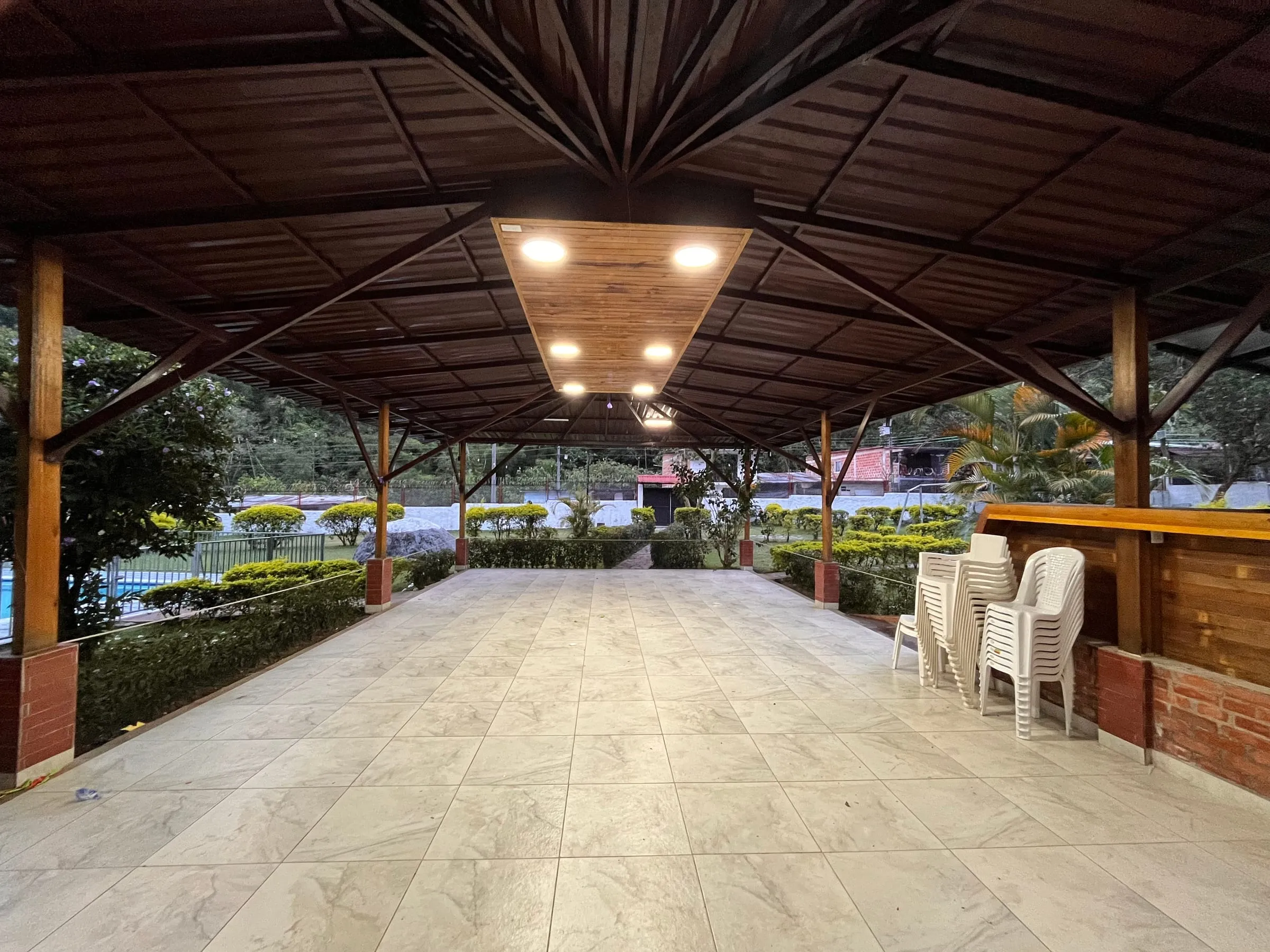 El salón de eventos